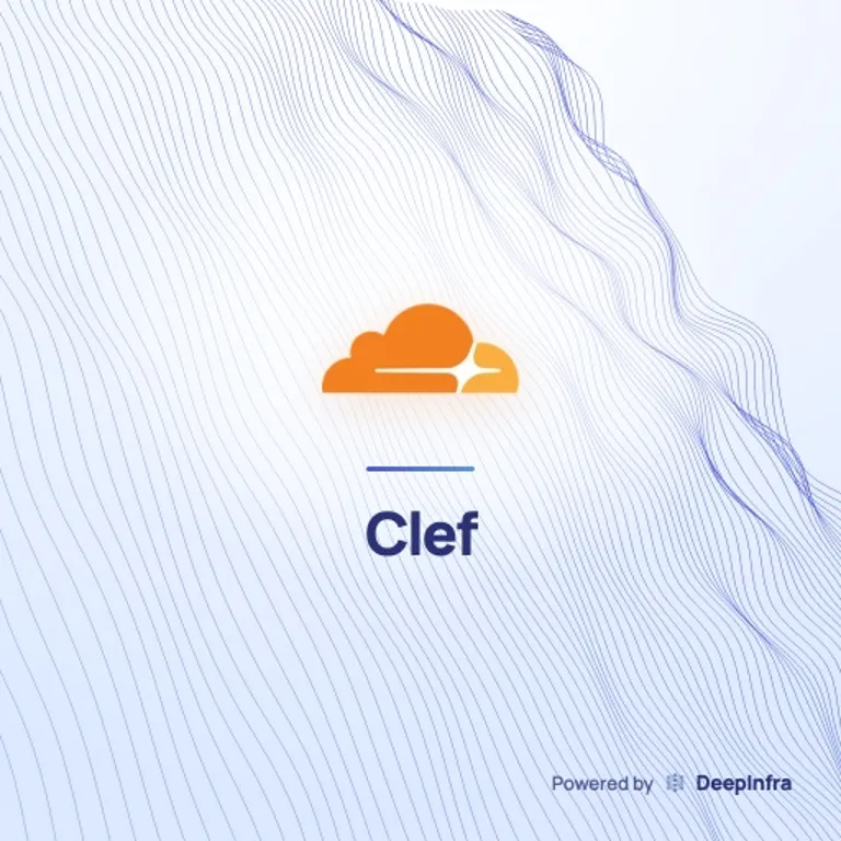 Cloudflare/clef cover image