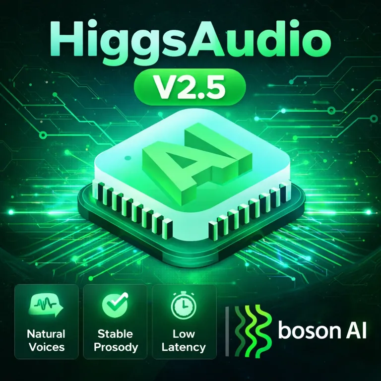 bosonai/HiggsAudioV2.5 cover image