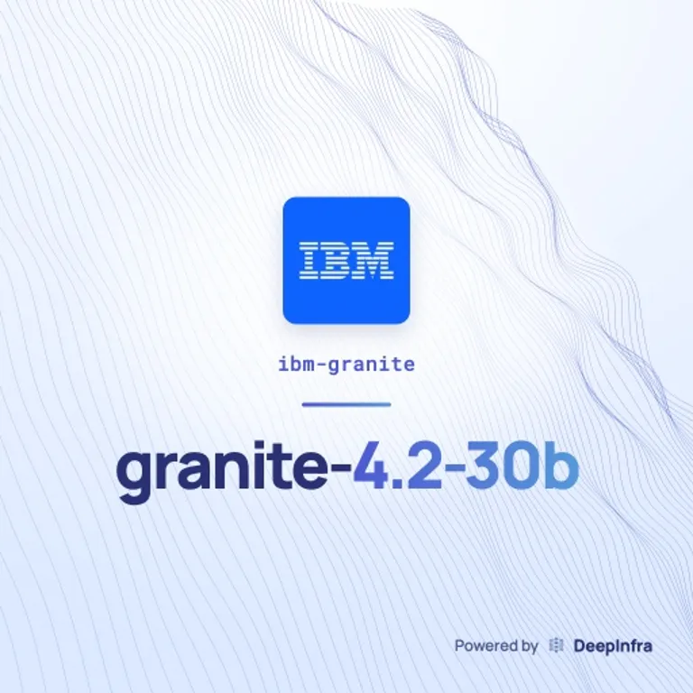 ibm-granite/granite-4.2-30b cover image