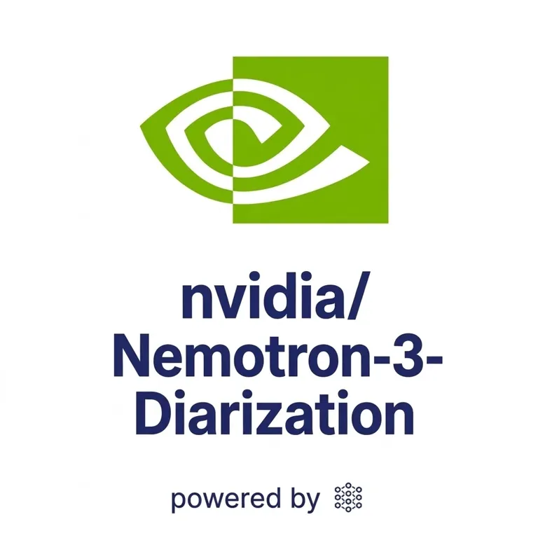nvidia/Nemotron-3-Diarization cover image
